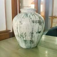 ราคา Vase แจกันดินเผาทรงไหอ้วนแป้นปากบาน ขนาด 23 x 29 cm. (1729664837814749527)