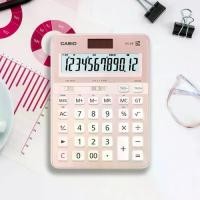 ราคา Casio Calculator เครื่องคิดเลข คาสิโอ รุ่น DS-2B-PK แบบทนทาน สีตัวเลขไม่เลือน 12 หลัก สีชมพู (1731424293110580873)