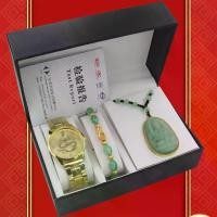 ราคา นาฬิกาเรืองแสงสำหรับคู่รัก ชุด 3 ชิ้น นาฬิกาทอง จี้หยกโพธิสัตว์ กันน้ำ เหมาะสำหรับเป็นของขวัญสำหรับผู้ชายและผู้หญิง [วันนี้] คาสิโอ ผู้ หญิง ของ แท้ นาฬิกา casio แท้ ผู้ (1731545587903137013)