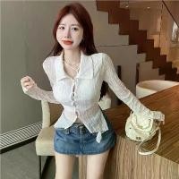 ราคา เสื้อยืด แขนยาว เซ็กซี่ และบาง เสื้อสีดําคอปก เสื้อสีฟ้าสวยหรูดูแพง เสื้อคอปกผู้หญิง เสื้ออบผิวขาว เสื้อแคดดี้ ผู้เสื้อสลับลาย22 ซาร่า เสื้อ บาลองเสื้อเขมร blouses & shirts เสื้ (1732405008914810612)