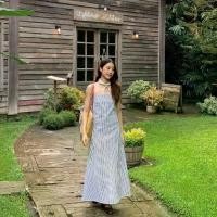 ราคา Comiing.sn - เดรสยาว เดรสสไตล์มินิมอล Yogurt dress (1731054287664285941)