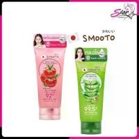 ราคา Smooto Tomato Yogurt Plus Whitening Soothing Gel กับ Smooto Aloe-E Snail Bright Gel 200 กรัม (1730090735517534490)