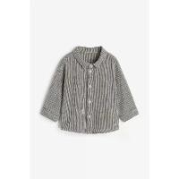 ราคา H&M(เอชแอนด์เอ็ม) เสื้อเชิ้ตผ้าคอตตอน Boy Cotton shirt 1163020_6 (1732291652900848760)