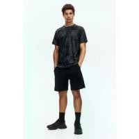 ราคา H&M(เอชแอนด์เอ็ม) กางเกงออกกำลังกายขาสั้นเนื้อผ้า DryMove™ แบบยืดได้ 4 ทิศทาง ผู้ชาย 1164485_7 (1732432790197929560)