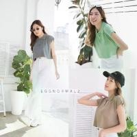 ราคา ARITA M266 Knitting crop tee เสื้อครอปคอปก (1729793165882984988)