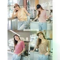 ราคา ARITA M307 Knitting tee เสื้อไหมพรมคอยู แขนตุ๊กตา (1729793182548396572)