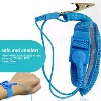 ราคา (ส่วนลดเวลาจำกัด) จัดส่งจากกรุงเทพ （In Stock+100% Original）Anti Static ESD Wrist Strap Discharge Grounding Prevent Static Shock with Clip for Sensitive Electronics Repair Work Tools (17309790743640495