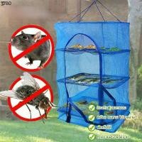 ราคา ที่นิยมมากที่สุด Utensils ที่ตากปลา คอนโดตากปลา ที่ตากอาหาร มุ้งตากอาหาร พร้อมซิปปิดกันแมลง มี5 ขนาด พร้อมซิปปิดกันแมลง รีตะขอ 1 ชิ้น (1732220432848095415)