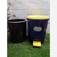 ราคา ถังขยะ cookware 10 ลิตร (คละสี) ถังขยะขาเหยียบกลมเล็ก มีถังหูหิ้วด้านใน ถังขยะขาเหยียบมีฝาปิด ถังขยะถังขยะ trash can (1732196117554039584)