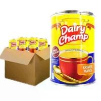 ราคา (ครึ่งลัง×24 กระป๋อง) นมข้นหวาน Dairy Champ ขนาด500g. (1731544611703327330)
