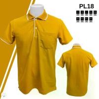 ราคา YW garment เสื้อโปโล รุ่น PL18 เสื้อโปโลผู้ชาย เสื้อโปโลสีเหลือง เหลืองทอง ยับยากไม่ต้องรีด ซักแล้วไม่หด Polo Shirt Clothing คอปก สุภาพบุรุษ ฝ้าย (1730221723567754086)