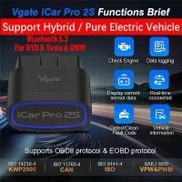 ราคา [จัดส่งทันที] สำหรับรถยนต์ไฮบริดและไฟฟ้า Vgate iCar Pro 2S เครื่องสแกน OBD2 สำหรับ BYD & Tesla & GWM Bluetooth 5.3 สำหรับ IOS Android ตรวจสอบเครื่องยนต์สำหรับ BMW OBD 2 เครื่องมื (1732184937527084951)