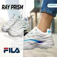 ราคา Fila ฟิล่า รองเท้าผ้าใบ รองเท้าลำลอง UX Ray Prism 1RM01148 WHT(2990) (1729587691627186458)