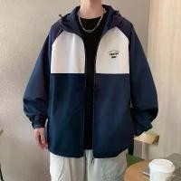 ราคา เสื้อแจ็คเก็ตผ้าร่ม มีซับใน มีซิป มีฮู้ด Clothing Man ผู้ชาย Jackets H001 แนะนำ (1732210975068686124)