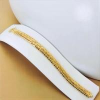 ราคา ข้อมือลายฟันปลา หนัก 3 บาท ทองปลอม 100% งานทองเหลืองชุบทองคำแท้ 24 k (1732044278555117240)