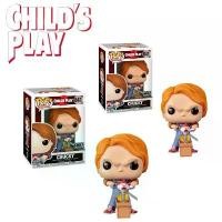 ราคา ฟิกเกอร์ตุ๊กตา Chucky อะนิเมะ Pop, PVC มีเสน่ห์, ตุ๊กตาตัวเลข 56 และ 841 เหมาะสำหรับการจัดแสดง (1732090202419529309)