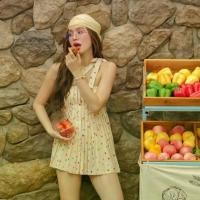 ราคา kokiji - Polka Pop (เสื้อเกาะอกลายจุด ผูกโบว์ที่ไหล่ S - L ) จัดส่งเฉพาะจุด (1731792308255229676)