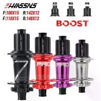 ราคา ดุมจักรยาน, HASSNS PRO7, 24/32 รู, โหนด J-Bend, เพลา THRU, 12X142 / 148 มม., แบริ่งปิดผนึก, เหมาะสำหรับจักรยานเสือภูเขา Freehub (1730024640806422992)
