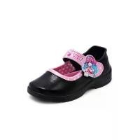 ราคา Popteen รองเท้านักเรียนหญิง รองเท้าอนุบาลหญิง รุ่น Angel Pop (PG44) สีดำ ไซซ์ 26-32 สวัสดิการสด (1732226123209541405)