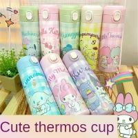 ราคา กระติกน้ำร้อนสแตนเลส 420ml ดีไซน์ Kawaii Sanrios ตัวละคร Anime Kuromi Melody Cinnamoroll แบบพกพา ถ้วยน้ำฉนวน แก้วกาแฟ ของขวัญ (1730794442689514155)