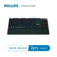 ราคา PHILIPS SPK8605 MECHANICAL GAMING คีย์บอร์ดเกมส์มิ่ง G605 ปุ่ม BLUE SWITCH MECHANICAL (1729510877484583324)