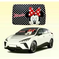 ราคา HIC ม่านบังแดดด้านหน้า Minnie Mouse ม่านหน้ารถยนต์ ลายลิขสิทธิ์แท้ กันแดด ลดอุณหภูมิในรถยนต์ (1732269071603959048)
