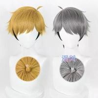 ราคา 【Manmei】 miya osamu miya atsumu Wig miya osamu miya atsumu วิกผม Haikyuu!! Cosplay เหมาะกับขนาดรอบศีรษะ 50-60 ซม (1730154550380562984)