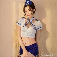 ราคา KUMI ชุดแอร์โฮสเตส ชุดคอสเพลย์แอร์โฮสเตส คอสเพลย์ cosplay (พร้อมส่ง) เดือนนี้ ขายดีมาก (1731707366020646480)