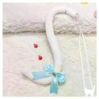 ราคา อุปกรณ์ประกอบฉากหางแมว COSPLAY สีขาว, หางสาวแมวโลลิต้าเอนกประสงค์, เครื่องประดับประสิทธิภาพ, ตกแต่งเอวหางแม่บ้านจิ้งจอก, ใหม่ร้อนปี 2025 (1731734138791429721)