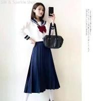 ราคา ชุดญี่ปุ่นJK กระโปรงนักเรียน ญี่ปุ่น กระโปรง คอสเพลย์ Cosplay เอวปรับได้ COD (1731606554952435154)
