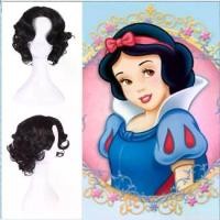 ราคา wc7 วิกสโนไวท์ วิกSnow White วิกสโนว์ไวท์กับคนแคระทั้ง7 วิกผมลอนสีดำ Cosplay wig วิกผมแฟนซี (1729747638612953111)