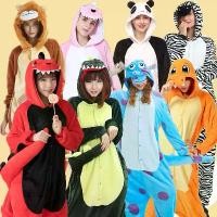 ราคา ชุดนอนผ้าสักหลาด, สำหรับผู้ใหญ่, แพนด้า Kigurumi และสิงโต Zeber, ชุดนอนมีฮู้ด, จั๊มสูท Onesies, ชุดคอสเพลย์ไดโนเสาร์ ชุด มาสคอต แพนด้า ursula costume กางเกง เซฟตี้ เสื้อ กรม (1731863850565928212)