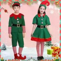 ราคา (พร้อมส่ง) ชุดเอลฟ์เด็ก ชุดคริสมาสเด็ก Elf costume chrismas costume ชุดคริสมาสเด็กชาย ชุดคริสมาสเด็กหญิง สินค้ามาใหม่ประจำเดือนนี้ (1732451652671080341)