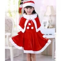 ราคา ชุดแซนตี้ เจ้าหญิง เด็กผู้หญิง ชุดคริสมาส แซนตี้ Christmas Girl Santy Costume (1731306660503784030)