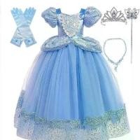 ราคา พร้อมส่ง ชุดเจ้าหญิงซินเดอเรลล่า Cinderella costume (1729638280250689990)