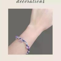 ราคา แบรนด์กำไลเชือกเทียน กำไลถักDiy สำหรับ Decorations สีฟ้าสดใส ทำจากเชือกเทียนใส่ง่าย ไม่คัน ไม่เป็นคราบบมันคราบเทียน (1732249165310756661)