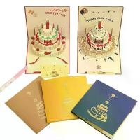 ราคา พร้อมส่ง การ์ดอวยพรวันเกิด Birthday Card Pop up 3D card การ์ดป๊อปอัพ 3มิติ การ์ดวันเกิด การ์ดดอกไม้ การ์ดวาเลนไทน์ Creative Postcard 3D Pop Up Happy Birthday Cards Greeting Cards (1731894710615706164)