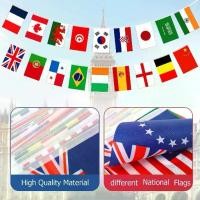 ราคา ธงราวนานาชาติ ธงชาติประเทศต่างๆ ธงตกแต่ง ธงนานาชาติ ธง International World String Flags Decorations Countries Flag (1731967441669950046)