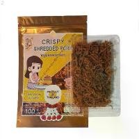 ราคา โชวเดลี หมูฝอยอบกรอบ ขนาด 100 กรัม (ซองซิปล็อค) SoDeli Crispy Pork Slices product of Thailand บล็อกบัสเตอร์ (1732325435994048061)