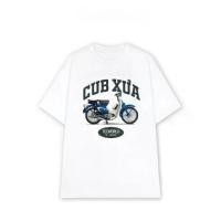 ราคา เสื้อยืด Local Brand CUB XUA สำหรับผู้ชายและผู้หญิง ทรงหลวม ยูนิเซ็กซ์ (1731998673267689083)
