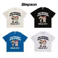 ราคา SIMPSON – เสื้อยืด Boxy เสื้อยืดพิมพ์ลาย Trame Cartoon Simpson Local Brand Unisex ชาย หญิง Oversize - TS31 (1732464527101887907)