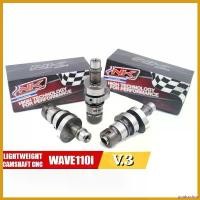 ราคา goatsushop ความคงทน NKRacing แคมชาร์ฟ Wave110i V3 53mm.-57mm. ของ แต่ง scoopy บาร์เสริม มอเตอร์ไซค์ monkey 125cc ประกับ ktm forza 350 2025 สวย ๆ pcx สี ดํา 2024 thai (1730405040036022535)