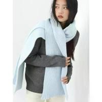 ราคา Thailand ผ้าพันคอกันหนาว ไหมพรมถักหนาผืนใหญ่หนานุ่ม เกรดhi-end (1732463922190451971)