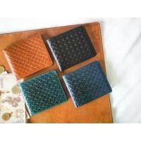 ราคา WALLER THAILAND กระเป๋าเงินหนังแท้ รุ่นลายสานหนังวัว (1729501208647141644)