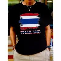 ราคา เสื้อยืดสกรีนลาย " THAILAND " เสื้อยืดผ้า COTTON 100% เสื้อยืดคอตตอน 100% เสื้อยืดผ้าฝ้าย 100% (1731769725331539665)