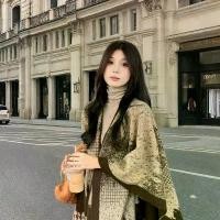 ราคา เสื้อคลุมผ้าคลุมไหล่, ฤดูใบไม้ร่วงฤดูหนาวและฤดูใบไม้ผลิ, อบอุ่นและใหม่, ถัก, ลาย Houndstooth, พู่, เสื้อคลุมคาร์ดิแกน, ผ้าพันคอเสื้อคลุม เสื้อ สไบ เสื้อ กะเหรี่ยง ผู้ หญิง ท (1731831715698411500)