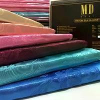 ราคา [เก็บเงินปลายทาง] MD Home ผ้าห่มแพร (Silk Blanket) ผ้าห่มแพร ขนาด 60 นิ้ว x 80 นิ้ว รุ่น Jacquard Collection ทอลวดลายในผืนผ้า มีให้เลือกมากสุดถึง 8 สี (1732289127634994652)