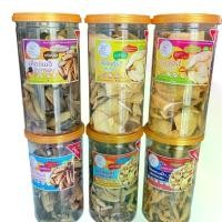 ราคา (เห็ดนางฟ้าอบกรอบ-ออรินจิอบกรอบ--ชิเมจิอบกรอบ)เห็ดกรอบ3สายพันธุ์ Snack (1732478619090781607)