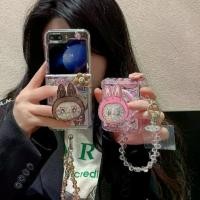 ราคา เคสโทรศัพท์, LUKEN, สำหรับ Samsung Galaxy Z Flip 7 6 5 4 3, Find N3 N2 FLIP, ฝาหลังพีซีลาบุน่ารัก, พร้อมโซ่ขายึด, เข้ากันได้กับ findn2 3 flip, Find N2 n3 Flip Z Flip6 Flip5 Flip7 Mix Flip (17323095816