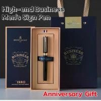 ราคา Certified productsปากกาลูกลื่นลายเซ็นสำหรับผู้ชายธุรกิจระดับไฮเอนด์ ปากกาลายเซ็น ปากกาหมึกซึม ของขวัญวันครบรอบเซอร์ไพรส์ (1732342549904459198)